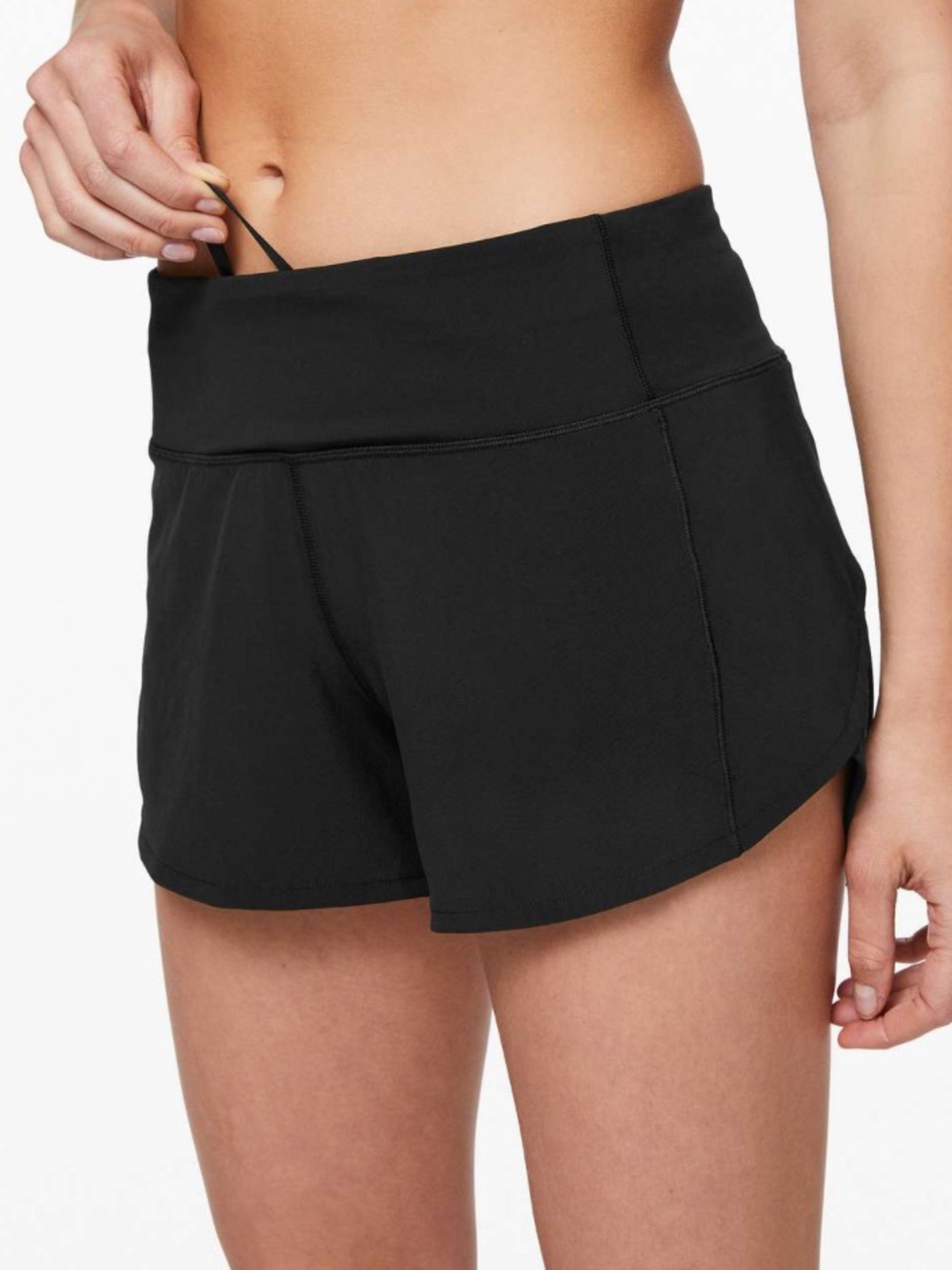 Lululemon Speed Up Short Long *4" Updated Fit Black